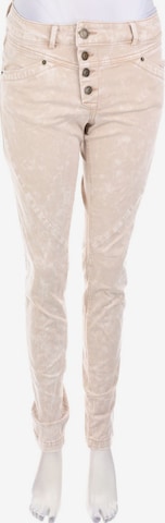 s.Oliver Pants in XS in Beige: front