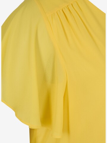 Zizzi - Blusa 'Jagger' en amarillo