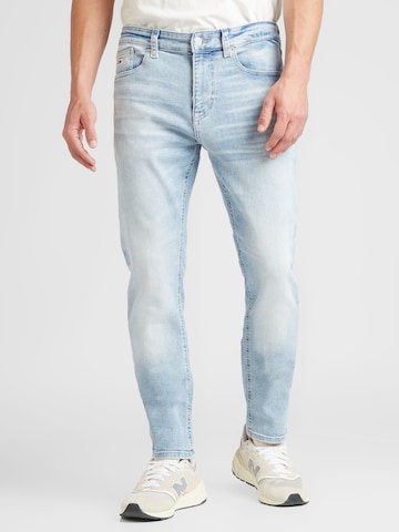 Tommy Jeans Slimfit Jeans 'Austin' in Blauw: voorkant