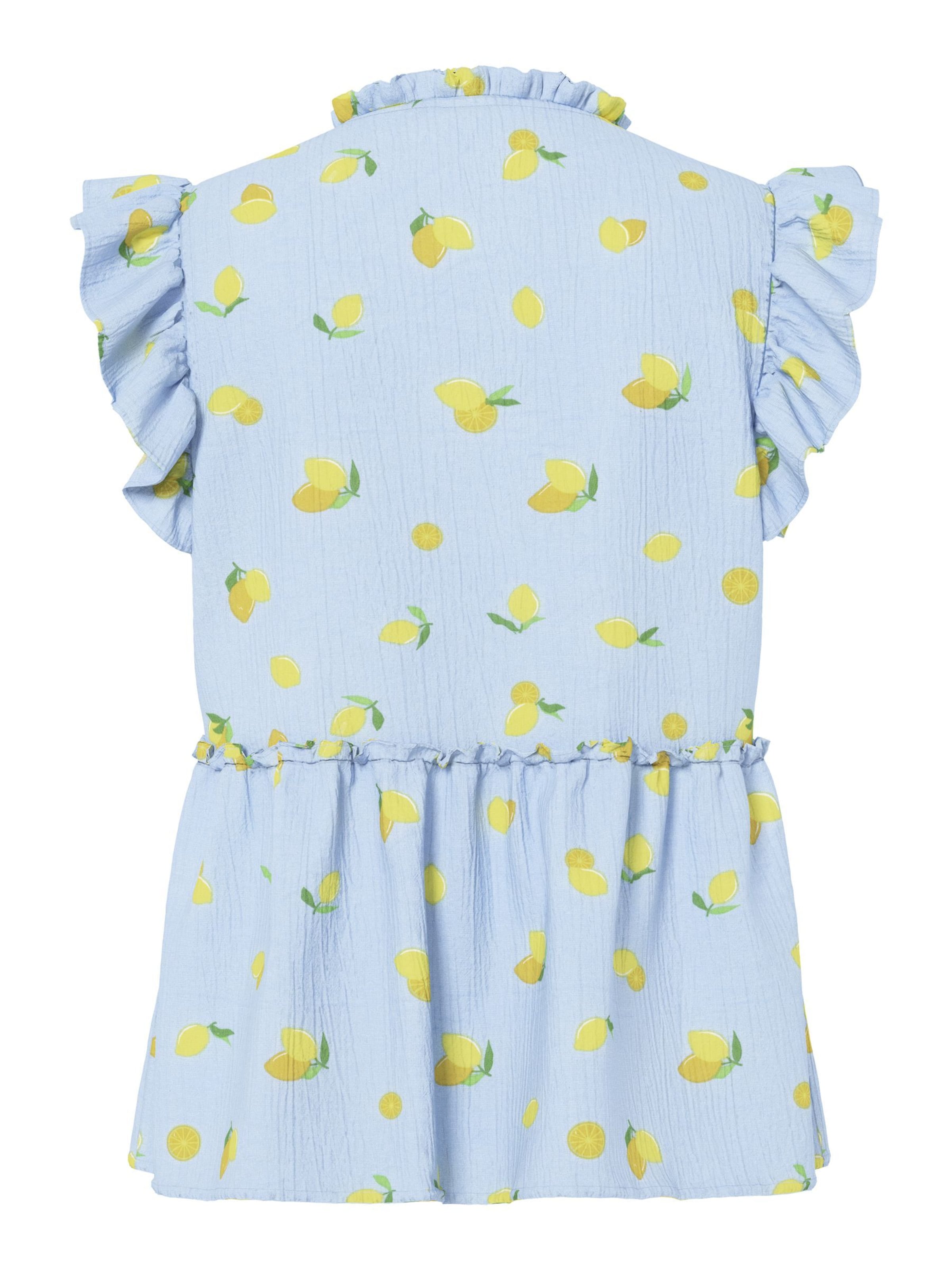 PIECES Bluse 'PCEmma' i blå