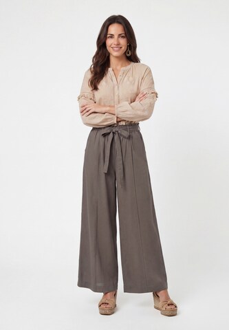 Wide Leg Pantalon usha FESTIVAL en gris