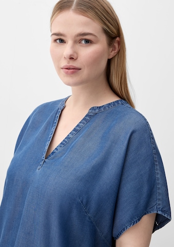 TRIANGLE Bluse in Blau