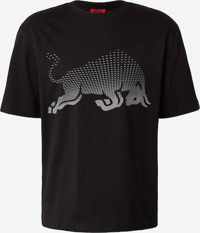 HUGO Majica 'Dricard' u tamo siva / crna, Pregled proizvoda