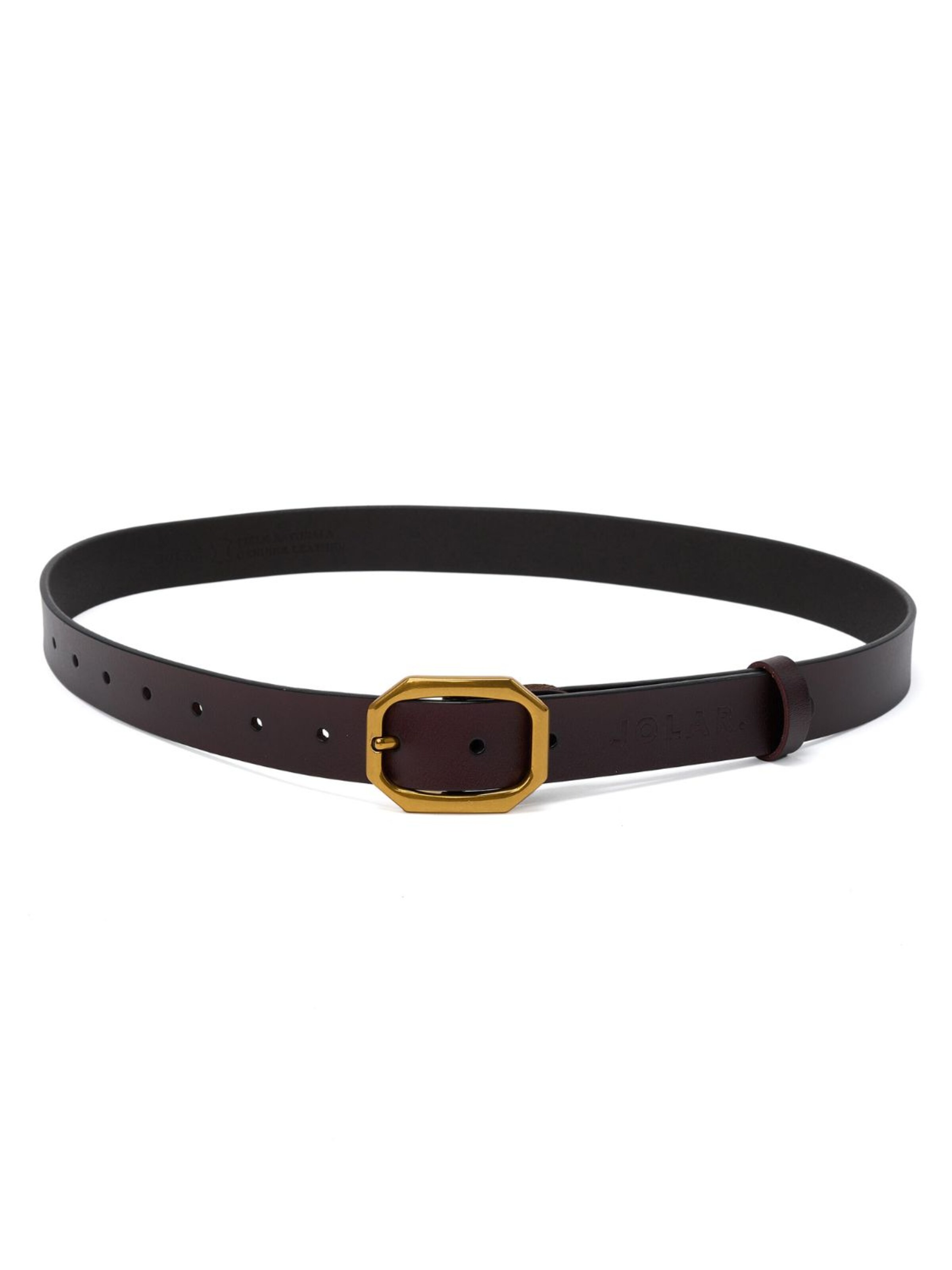 jolar Gürtel 'ELEGENT GOLD'‌‌ in Braun