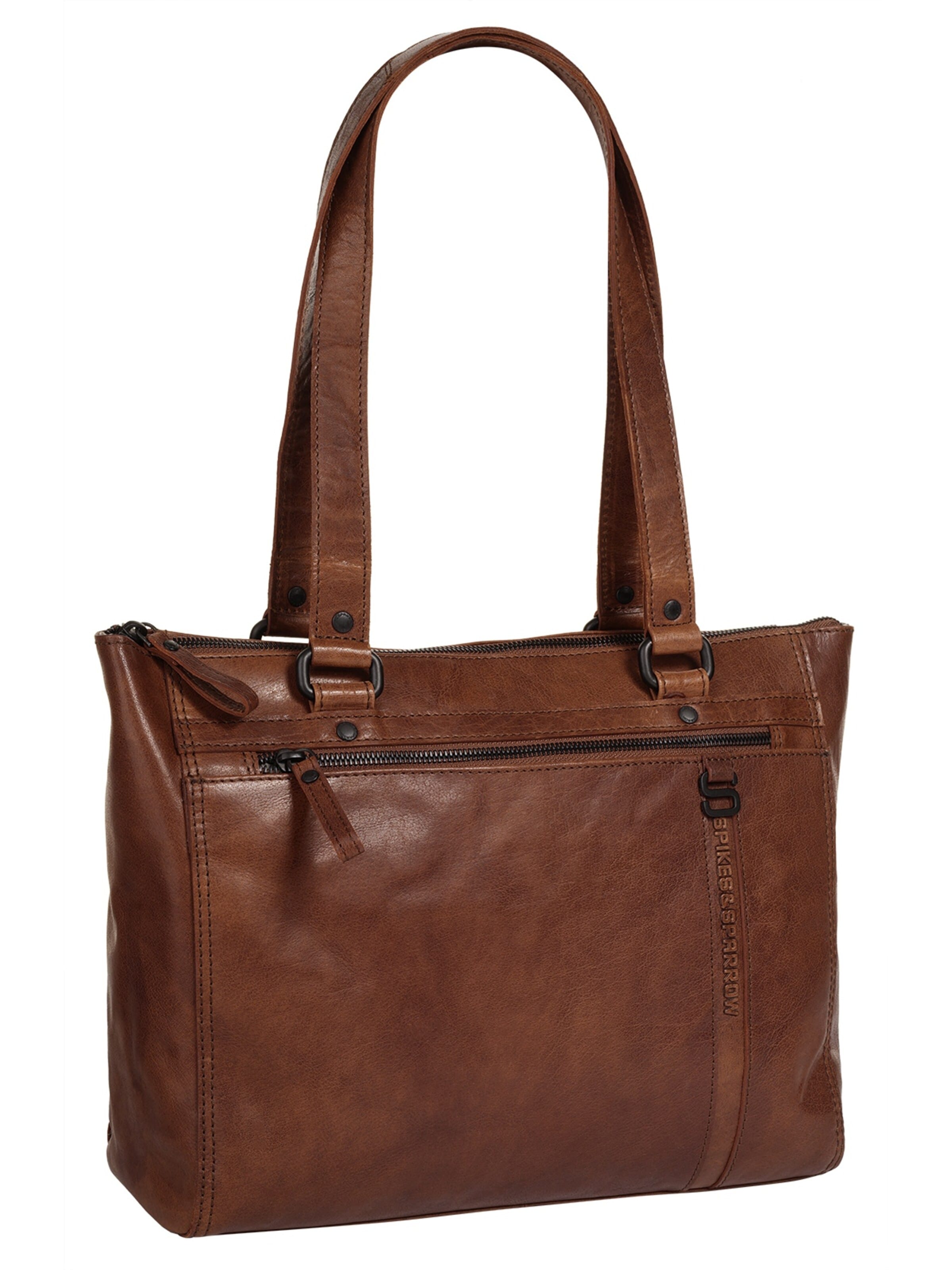 Cabas Spikes & Sparrow en marron