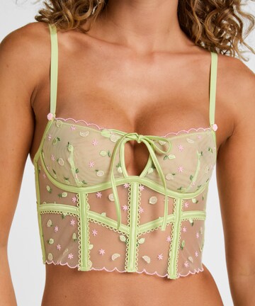 Hunkemöller Corsage in Grün
