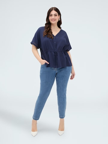 Fiorella Rubino Skinny Jeans in Blue