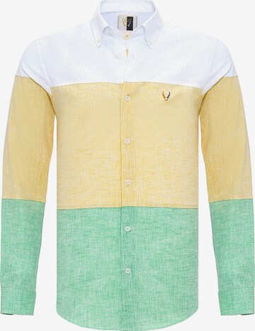 By Diess Collection - Ajuste regular Camisa en Mezcla de colores: frente