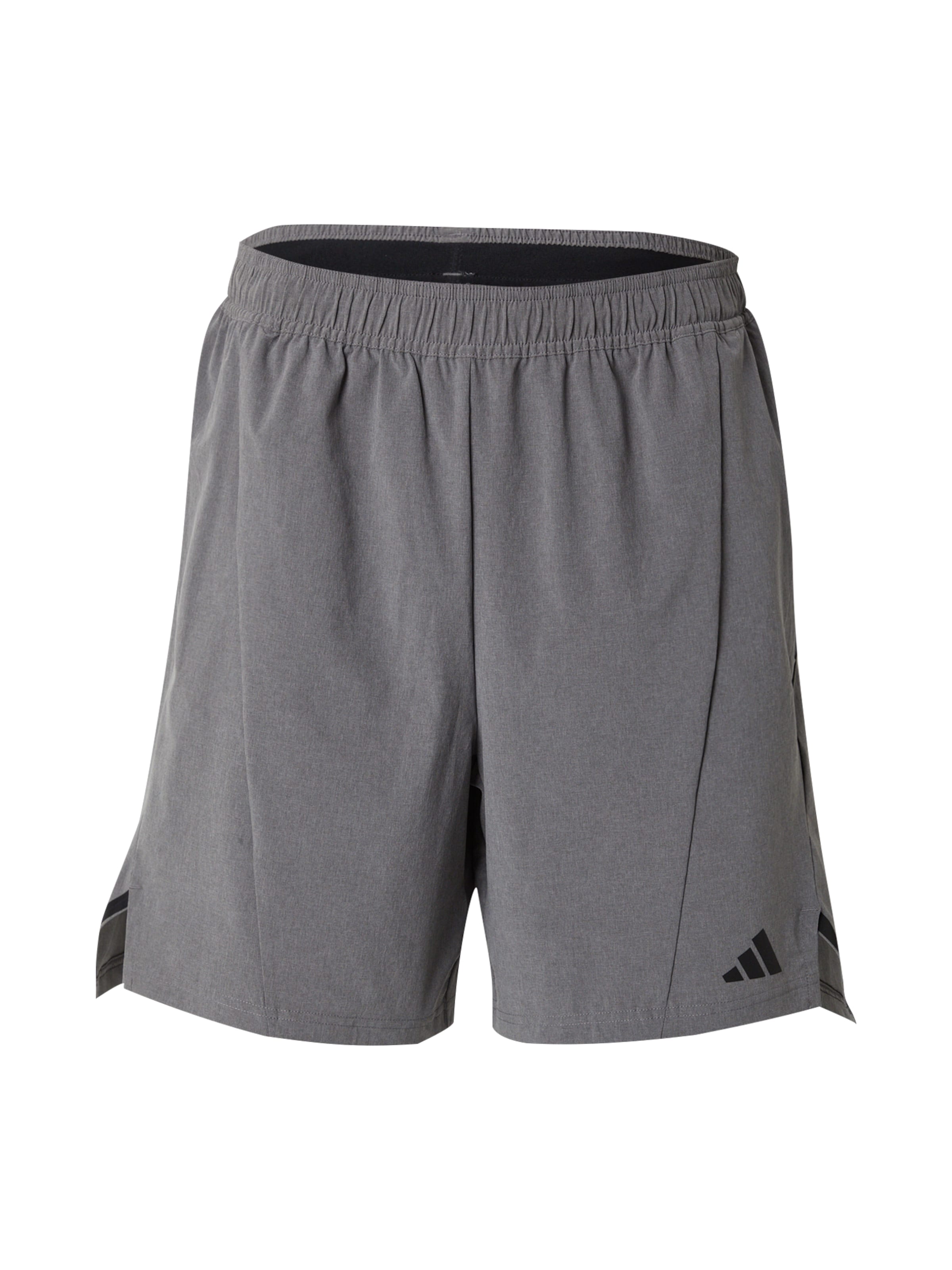 Regular Pantaloni sport 'D4T' de la ADIDAS PERFORMANCE pe gri: față