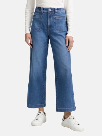TOM TAILOR Wide Leg Jeans 'NELMA' in Blau: Vorderseite