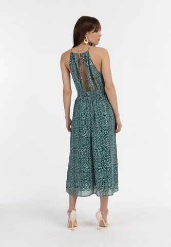 faina Summer Dress in Green