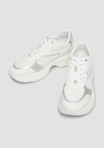 s.Oliver Platform trainers in White