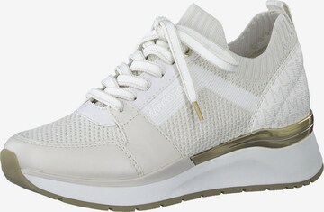 MARCO TOZZI Sneakers laag in Beige: voorkant