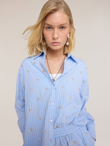 MOTIVI Bluse‌‌‌‌‌‌‌‌ in Blau
