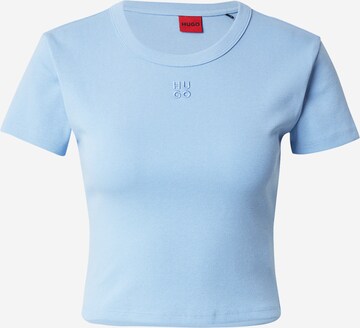 T-shirt 'Delanor' HUGO en bleu : devant