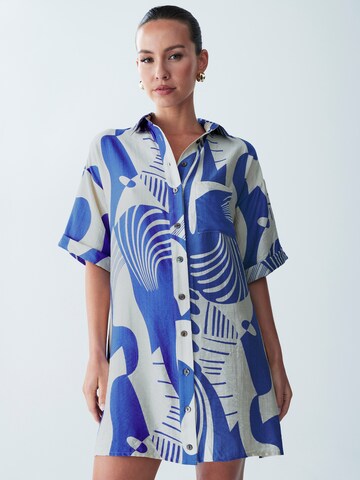 Abito camicia 'Nessa' di St MRLO in blu: frontale