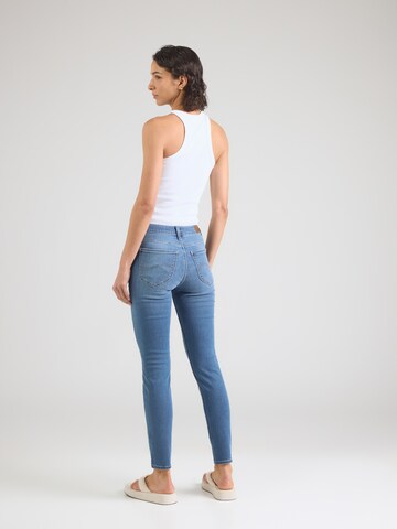 Coupe slim Jean 'SCARLETT' Lee en bleu : derrière