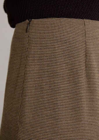 Marc O'Polo Wide Leg Hose in Braun