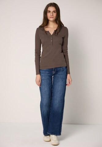 Street One Studio Shirt in Braun