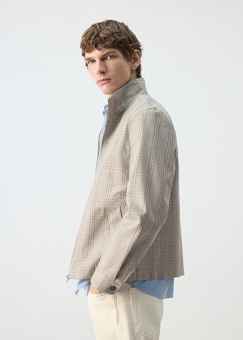 MANGO MAN Between-Season Jacket 'Gabrion' in Grey