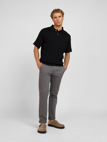 yazubi Slimfit Hose 'Kyle' in Grau