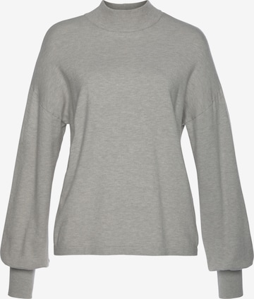 LASCANA Sweater in Grey: front