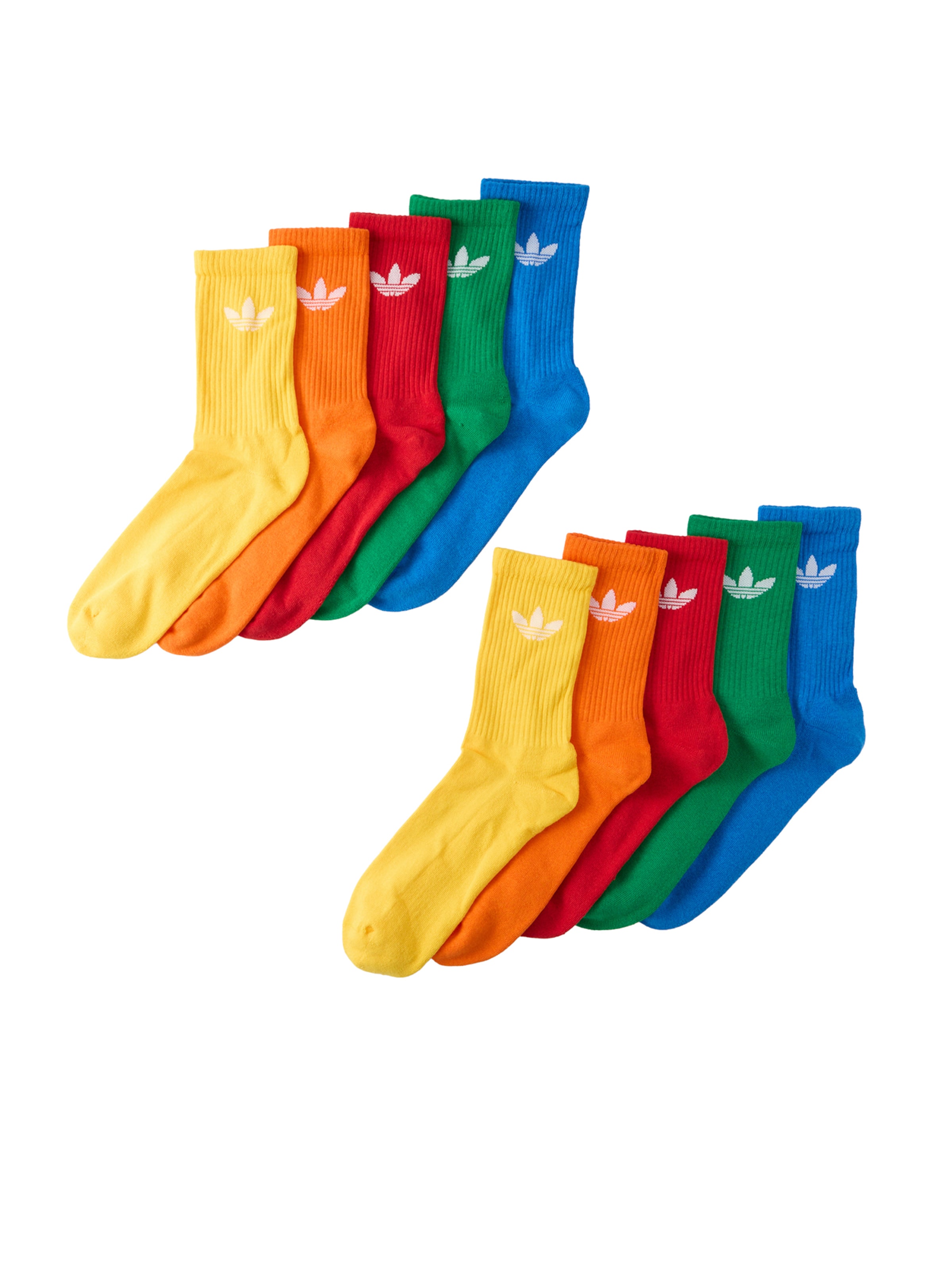 ADIDAS ORIGINALS - Meias em mistura de cores: frente