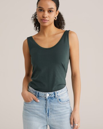 zaļš WE Fashion Topiņš: no priekšpuses