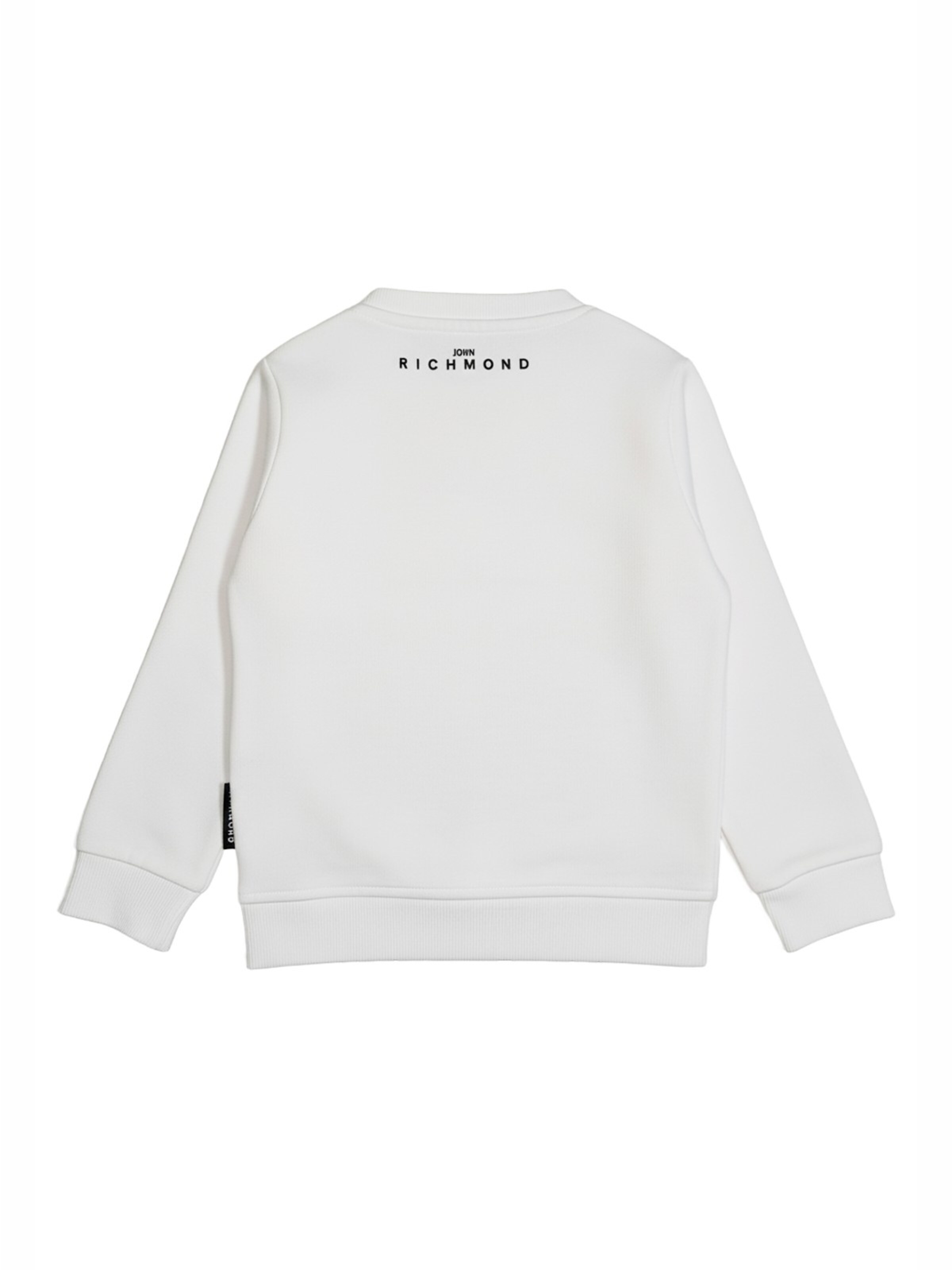 John Richmond Sweatshirt 'Felpa girocollo bianca per neonato' in White