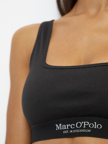 Bustier Soutien-gorge ' Iconic Rib ' Marc O'Polo en noir
