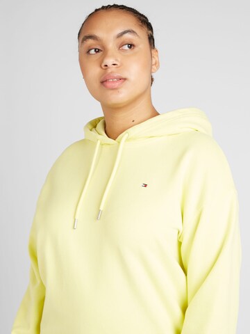 Sweat-shirt Tommy Hilfiger Curve en jaune