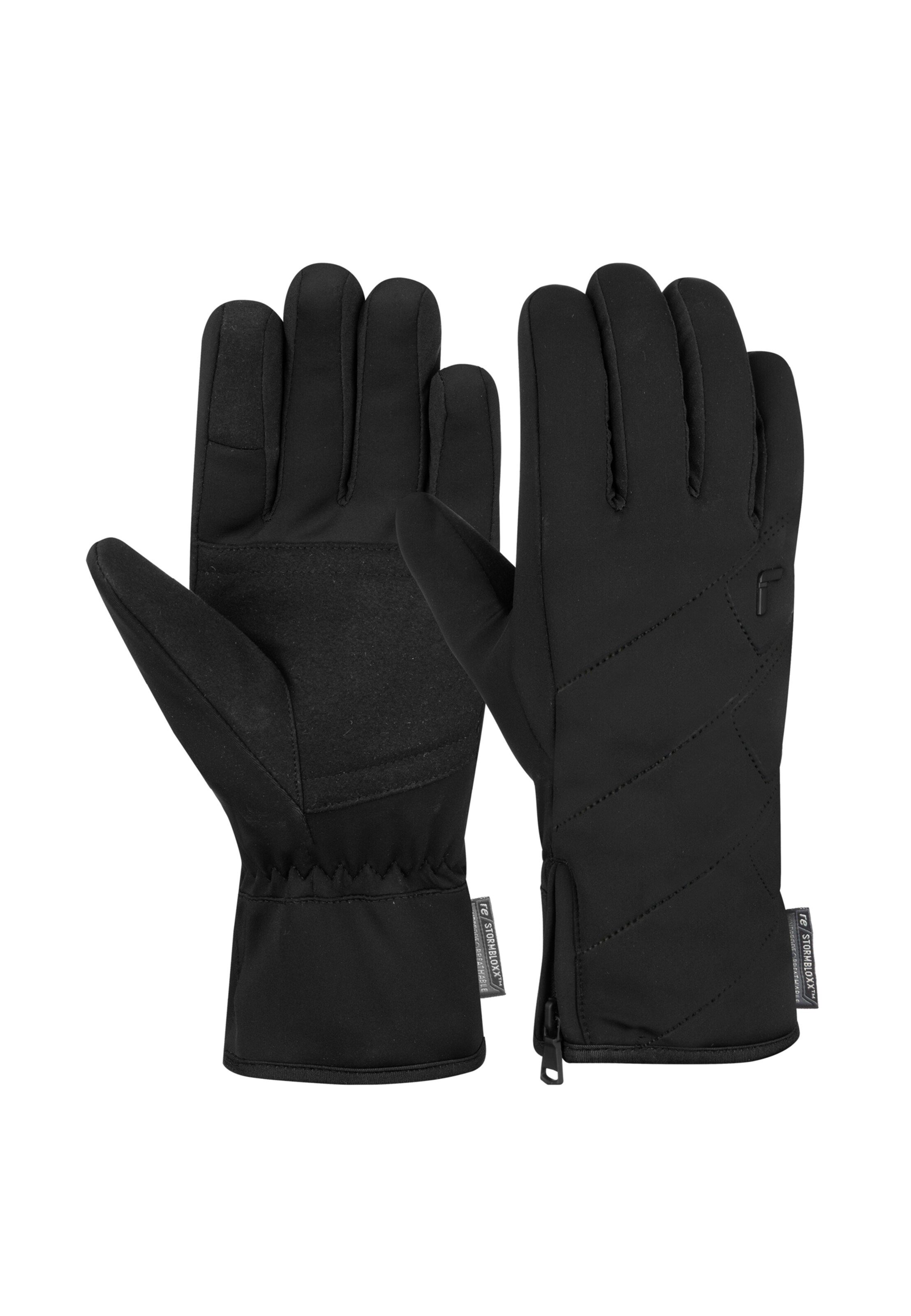 REUSCH Sports gloves 'Loredana' in Black: front