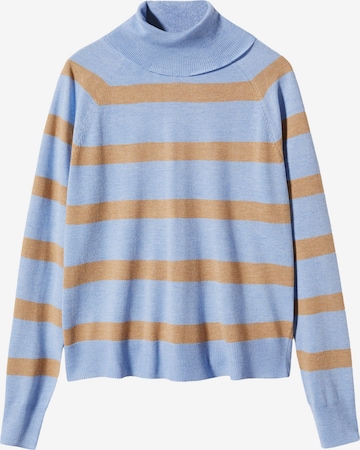 MANGO Pullover 'LUCCAC' in Blau: predná strana