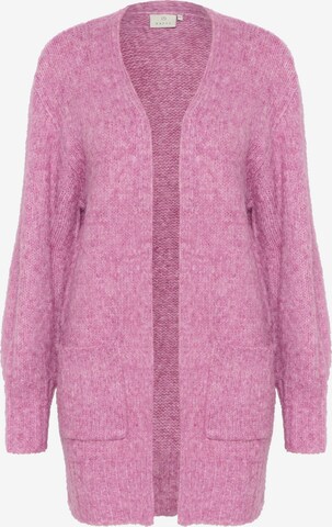 Kaffe Knit Cardigan 'Alioma' in Pink: front