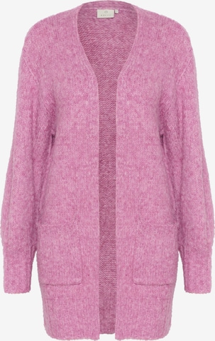 Kaffe Knit Cardigan 'Alioma' in Pink: front