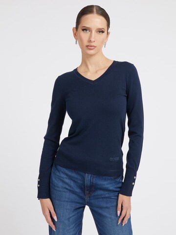 GUESS Sweater in Blue: front