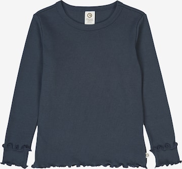 Müsli by GREEN COTTON Shirt in Blauw: voorkant