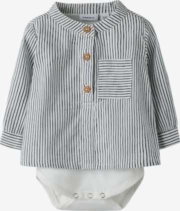 NAME IT Potkuhousut/body 'NBMFar' värissä valkoinen: etupuoli