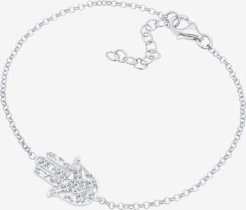 ELLI Bracelet 'Hamsa Hand Fatima' in Silver