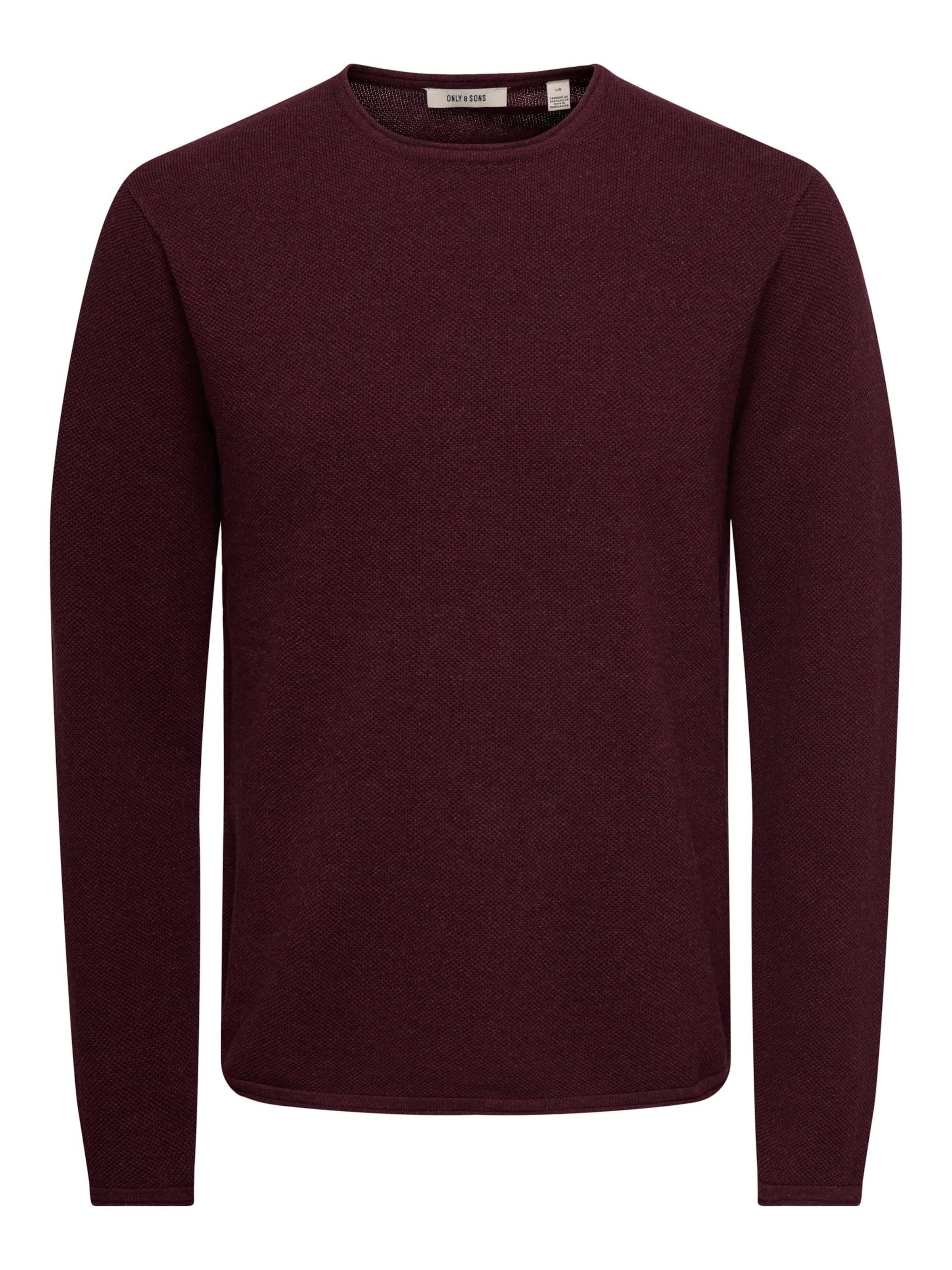Only & Sons Pullover 'ONSFelix' in Rot: Vorderseite