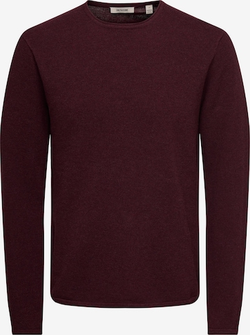 Only & Sons Sweater 'ONSFelix' in Red: front
