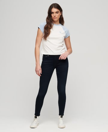 Superdry Skinny Jeansy w kolorze niebieski