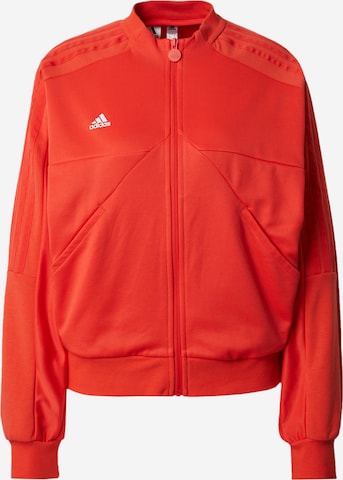 ADIDAS SPORTSWEAR - Casaco deportivo 'Tiro' em vermelho: frente