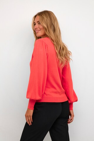 Kaffe Sweater 'Lizza' in Red