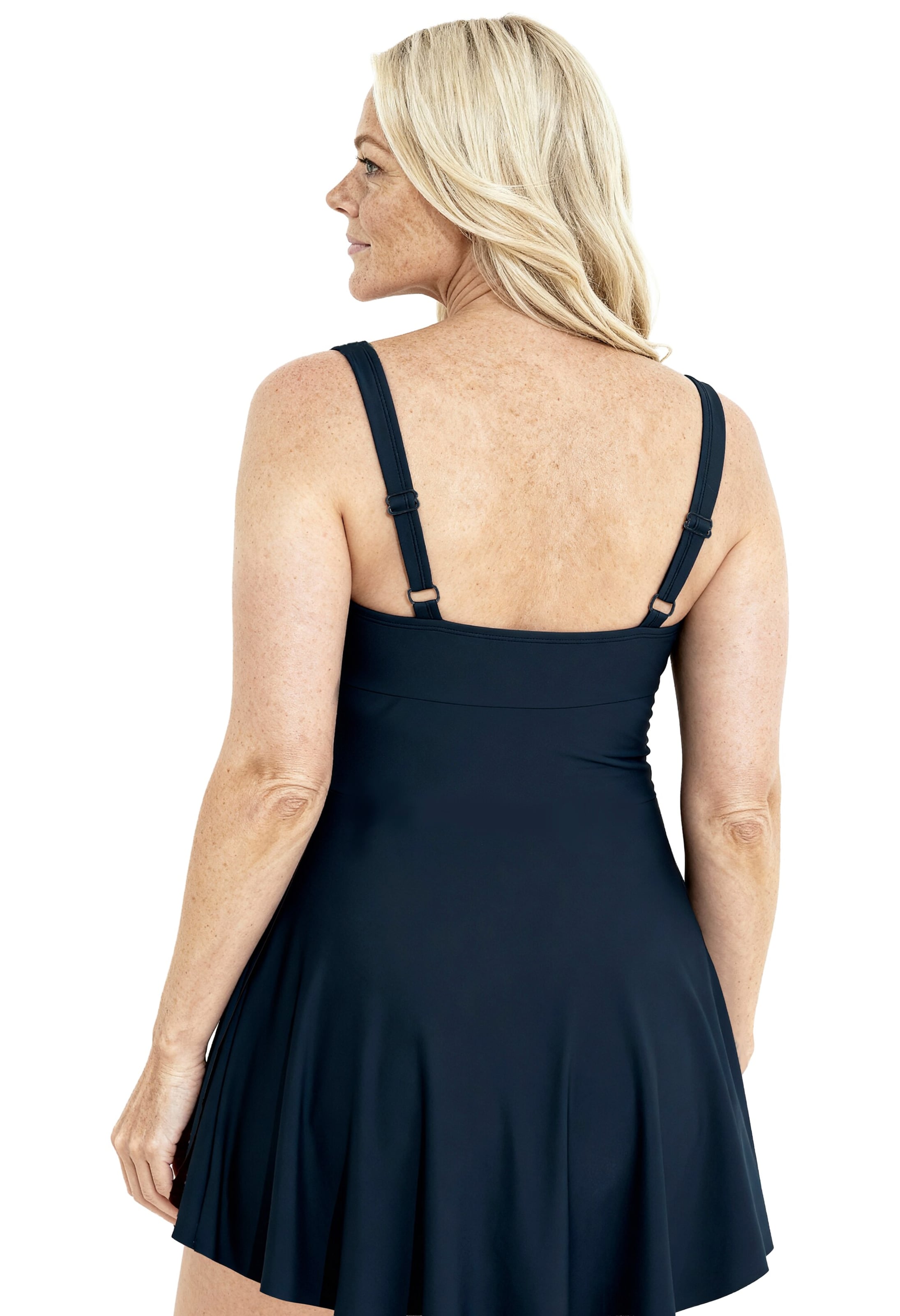 Ulla Popken Badpak in Blauw