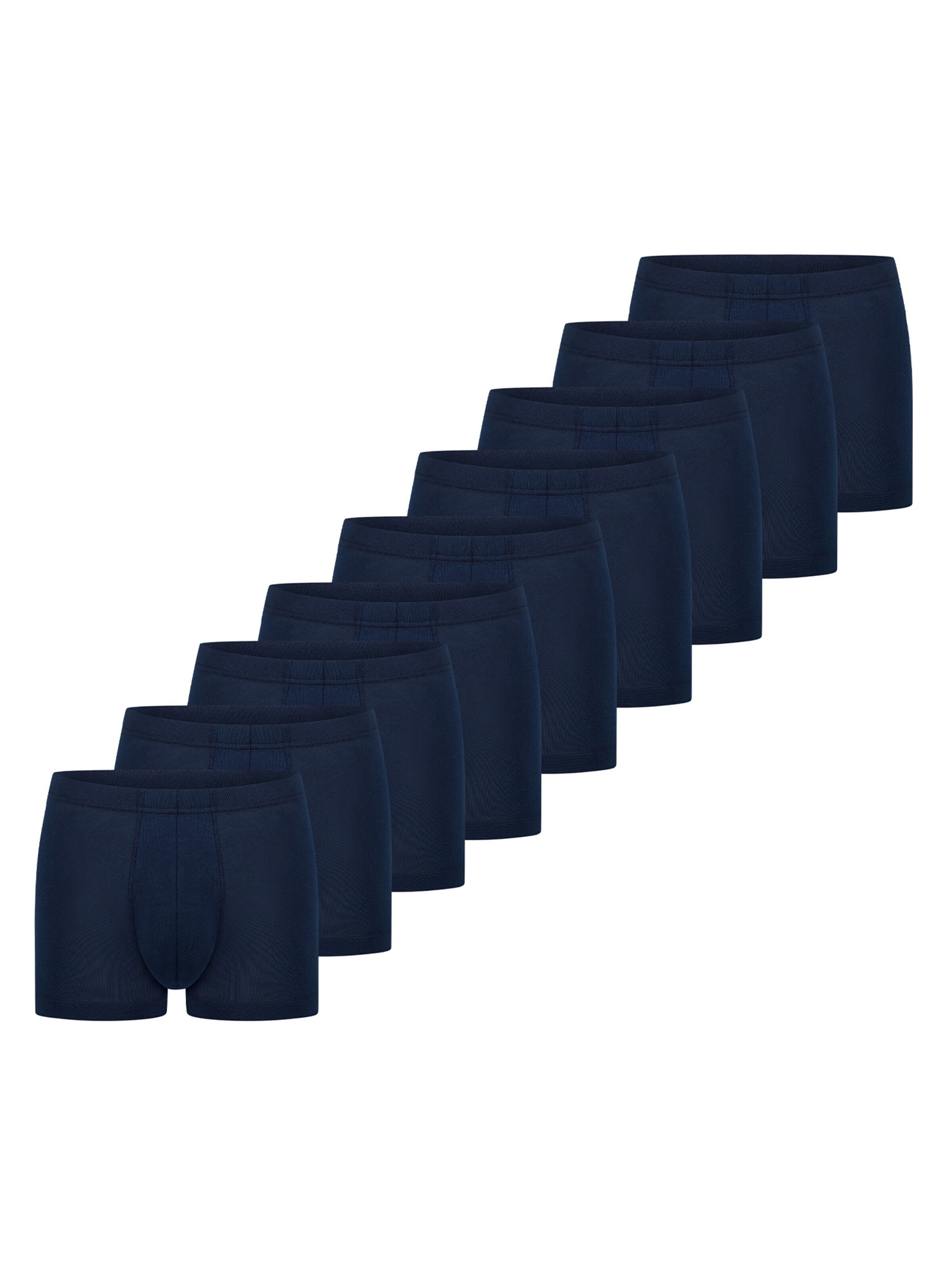 SCHIESSER Boxer shorts '95/5 Essentials - Cotton' in Blue: front