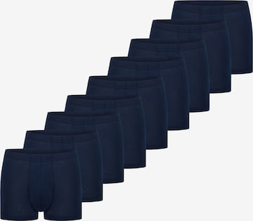 SCHIESSER Boxer shorts '95/5 Essentials - Cotton' in Blue: front