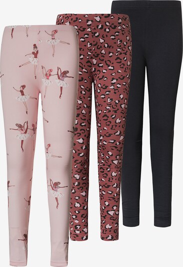 myToys COLLECTION Leggings in rosa / schwarz, Produktansicht