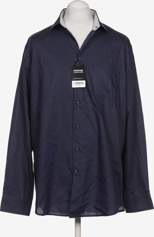 SEIDENSTICKER Button Up Shirt in XL in Blue: front