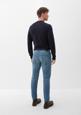 s.Oliver Slimfit Jeans 'Keith' in Blau